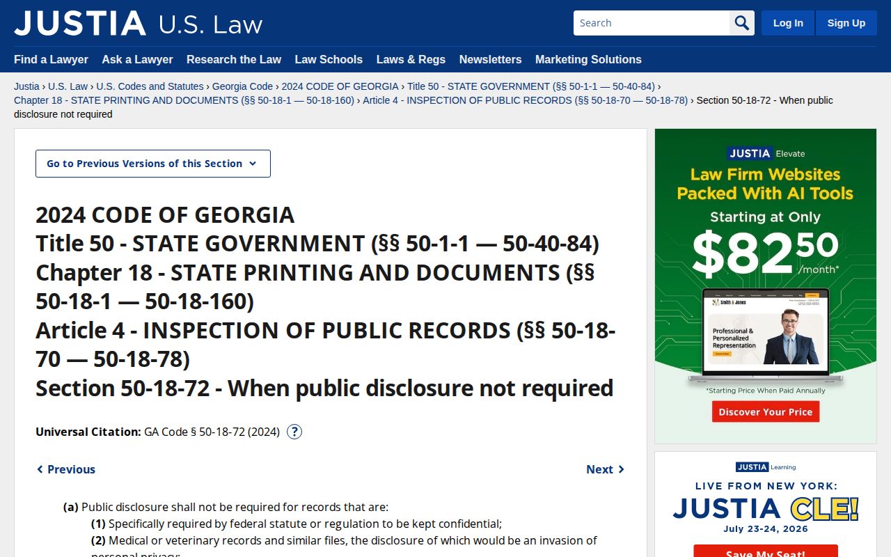 Georgia open records booking photograph cross-reference